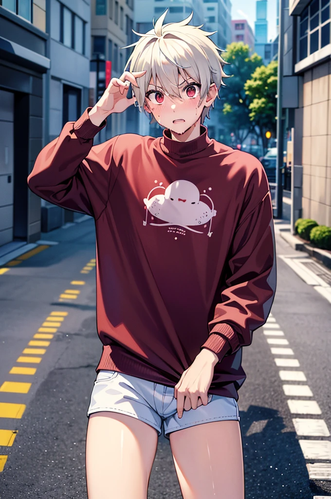My boyfriend mutates with the power of God,Absurd,cool,,,He was a refreshing, athletic, innocent boy.,,,I was still a virgin,,boy,,,boys,,,Spiked Hair,charm,Slim figure,23 years old,,Tall,Japanese student style,,Everyday casual clothes,,,The male protagonist,,Yeah.?Why?よ!?,,Why?!?,Frightened expression,,,,,(Suddenly my lively crotch was completely castrated in the street:1.3),(Completely castrate the lively crotch:1.3),(I failed miserably at becoming an adult man.),,Super manly is slowly declining,,The end of a romantic relationship with her,Daytime,Smooth,Skin texture,Functional beauty,youth,shine,,Breeze,A speck of dust,Natural light,face,hand,eye,blush,tears,,,Saliva,,,Urinary incontinence,Urinary stains,,Accuracy,,Ultra correct,Biological,Excellent detailed anatomy,4K,8k,Highest quality,Male Focus,,Depth of written boundary,Character Portrait,The future where I live as an anal pet,An undeniable future,A confirmed future,Get rich with anal pets,