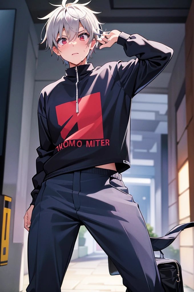 The young god transformed his body.,(He is the only one who is absurd.),cool,,,He was a refreshing, athletic, innocent boy.,,,I was still a virgin,,boy,,,boys,,,Spiked Hair,charm,Slim figure,23 years old,,Tall,Japanese student style,,Everyday casual clothes,,,The male protagonist,,With a frightened look on his face,,,,,Yeah.?why!?,,whyだ!?,,(Suddenly my lively crotch was completely castrated in the street:1.3),(Completely castrate the lively crotch:1.3),(I failed miserably at becoming an adult man.),,Super manly is slowly declining,,Castrated male,,,Male end,The period when you can have children has ended,,Female sexual sensitivity rises sharply,Daytime,Smooth,Skin texture,Functional beauty,shine,,End of Youth,Breeze,A speck of dust,Natural light,face,hand,eye,blush,(tears,,,Saliva,,,Urinary incontinence,Urinary stains),,Accuracy,,Ultra correct,Biological,Excellent detailed anatomy,4K,8k,Highest quality,Male Focus,,Depth of written boundary,Character Portrait,Black Hair,The penislessness is revealed,