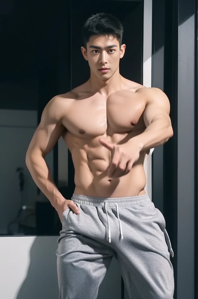 top-quality、masterpiece、超A high resolution、(realisitic:1.4)、Detailed face、solo、1human male、full body seen , Dark hair、glistning skin、dense skin、(asian human)、architectural、(absurderes、hight resolution、Ultra-detail)、、1 male、Adults、(20-year-old man)、a handsome、tall muscular man、broad shoulder、extra very short hair、angular jaws、thick neck、thick eyebrow、extra very short hair、A darK-haired、fine eyes and detailed face、 Highly detailed CG Unity 8K wallpapers、intricate-detail、(Style Swirl Magic:0.7)、looking at the spectator、solo、(full body Esbian:0.6)、Detailed background、A detailed face、dynamicposes、、Urban background、dynamic compositions、 big muscle、、((((Crotch bulge))))、a handsome、 ((masutepiece:1.4, Best Quality)), ((masutepiece, Best Quality)), (photographrealistic:1.4)、 (police officers) 、 Sweating, (he is wet, Wet 1.2), , Blood vessels in the arm,japanese male、 、Wild personality,Be proactive, micro jock strap ,Right hand handcuffs, full body Esbian,random pose,eye glasature charm, 16k resolution , ultra-high clarity , Hyperrealism, uhd , (full body shot) , hips , tall man