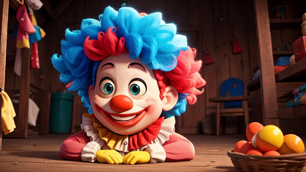 a clown