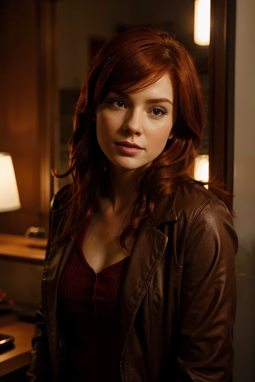 Hot redhead detective