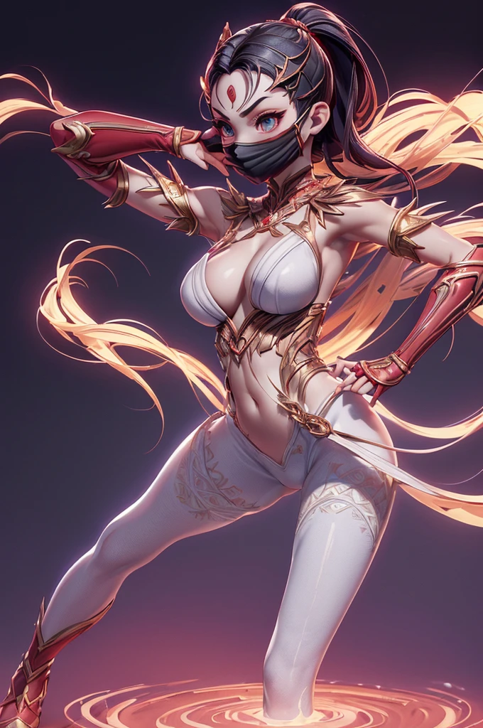 A Female robot exposes her inside mechanical organ. spread legs, nude, banzai pose. she wears no dress. Her Brown very short pigtails is tied with two big red clothespins, masterpiece, mature, android, blue eyes, full body figure, Height: 160cm, flushed cheeks, Uplifting, No NSFW, whole body, barefoot, archaic smile, orgasm, sweat bucket. no panties, full body shot, floating hair, looking away. cyborg made from rung to heaven. She leans arching her back hi-res position. lay in bed.