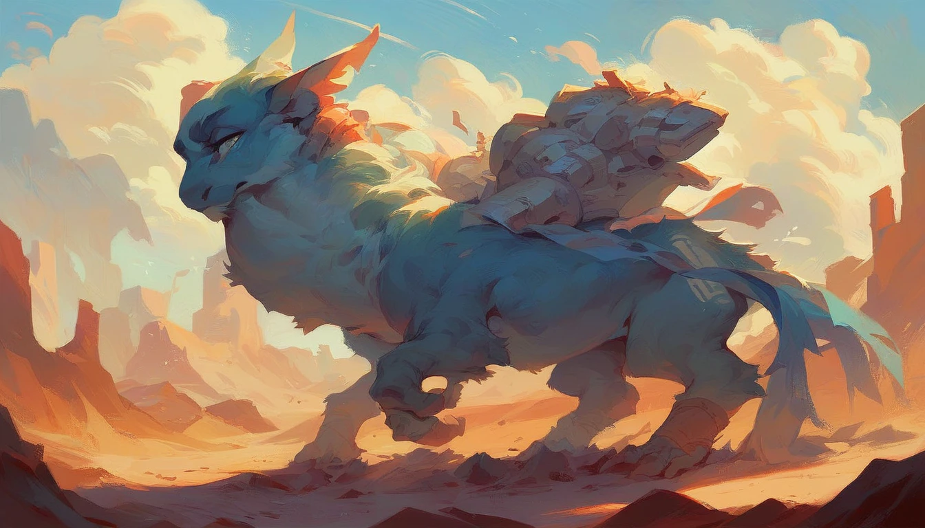 Oasis In The Desert, future digital art