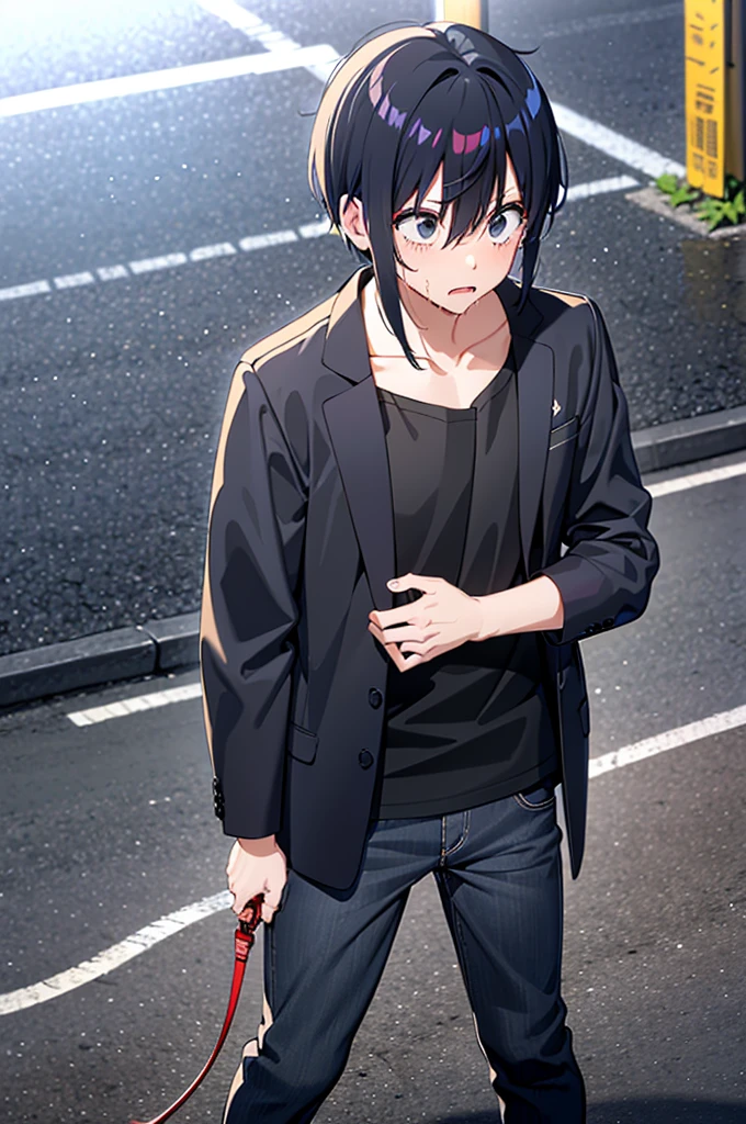 Using the power of God to change the body of my beloved boyfriend,(Only the boyfriend is absurd),cool,,,He was a refreshing, athletic, innocent boy.,,,I was still a virgin,,boy,,,boys,,,Spiked Hair,charm,Slim figure,23 years old,,Tall,Japanese student style,,Everyday casual clothes,,,The male protagonist,,With a frightened look on his face,,,,,Yeah.?why!?,,whyだ!?,,(Suddenly my lively crotch was completely castrated in the street:1.3),(Completely castrate the lively crotch:1.3),(I failed miserably at becoming an adult man.),,Super manly is slowly declining,,Castrated Boy,Sexual sensitivity rises sharply,Daytime,Smooth,Skin texture,Functional beauty,youth,shine,,Breeze,A speck of dust,Natural light,face,hand,eye,blush,(tears,,,Saliva,,,Urinary incontinence,Urinary stains),,Accuracy,,Ultra correct,Biological,Excellent detailed anatomy,4K,8k,Highest quality,Male Focus,,Depth of written boundary,Character Portrait,Goodbye to ordinary life,The future where I live with an anal pet,An undeniable future,A confirmed future,