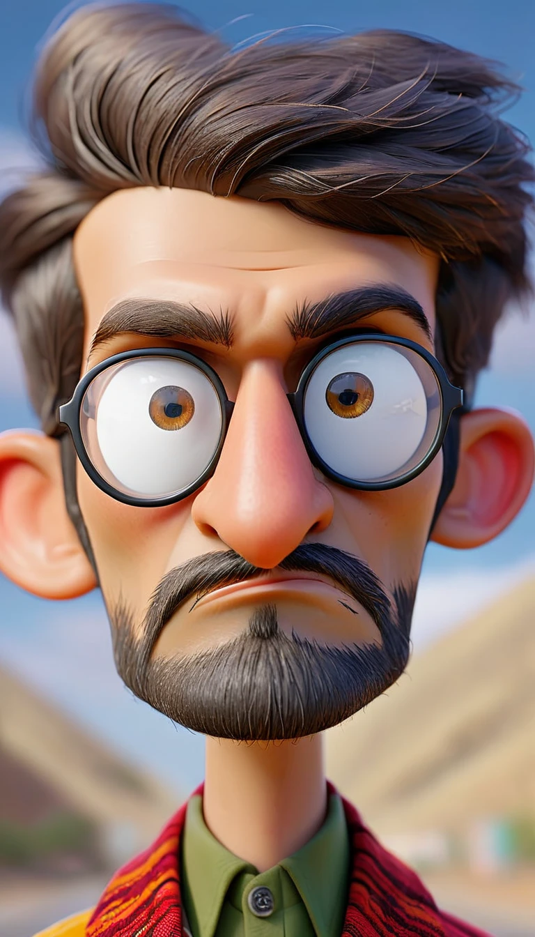 oman, hipster, mad sky hallucination  Jack Nilsion detailed face features, sharp eyes, extremely detailed, photorealistic, highly detailed, organic,
dynamic, unreal engine, depth of field, ultra high quality model, high definition,
intricate details, crisp quality, 8k, hdr