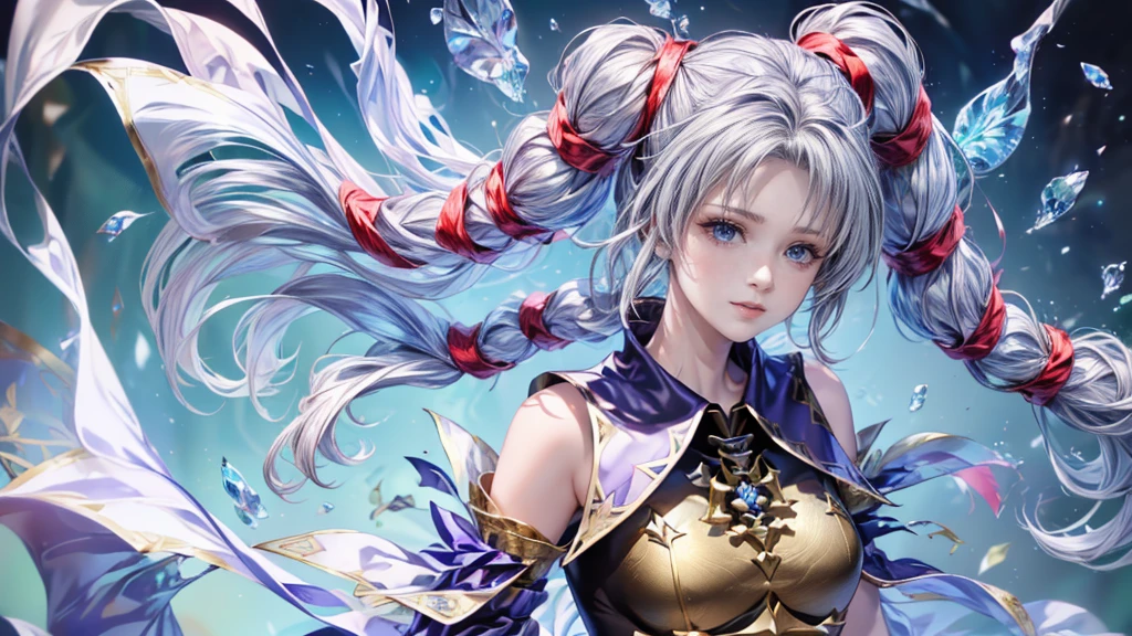 (8k, 最high quality, masterpiece: 1.2), ,beautiful girl,Moonlit Night,sexy,Glamour,Purple eyes,sacred,Dynamic pose,One Girl,Flower Field,Lakeside(the best品質を最高に8k, CG, Beautiful and exquisite upper body, Complex facial features, Almond Eyes, Exquisite eye makeup, Long eyelashes fluttering, Blinking big eyes, (masterpiece, 最high quality, the best, Official Art, Beautiful and beautiful, Long-term exposure: 1.2), Smooth movement, Attractive patterns, 1 Girl,  Delicate face,Lavender colored hair,Wavy Hair, Gradient Hair,Long Hair, Bare shoulders, ,Detailed Background, Delicate face,, Dynamic pose, Suspended particles, Ethereal atmosphere,gem,One Girl,goddess，Delicate and beautiful face,Flowing，Perfect balance, Detailed clothing details,Cinema Lighting, Film Grain, Fujicolor, masterpiece, Textured skin, Very detailed, High detail, high quality, High resolution,lightning