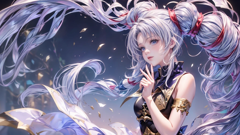 (8k, 最high quality, masterpiece: 1.2), ,beautiful girl,Moonlit Night,sexy,Glamour,Purple eyes,sacred,Dynamic pose,One Girl,Flower Field,Lakeside(the best品質を最高に8k, CG, Beautiful and exquisite upper body, Complex facial features, Almond Eyes, Exquisite eye makeup, Long eyelashes fluttering, Blinking big eyes, (masterpiece, 最high quality, the best, Official Art, Beautiful and beautiful, Long-term exposure: 1.2), Smooth movement, Attractive patterns, 1 Girl,  Delicate face,Lavender colored hair,Wavy Hair, Gradient Hair,Long Hair, Bare shoulders, ,Detailed Background, Delicate face,, Dynamic pose, Suspended particles, Ethereal atmosphere,gem,One Girl,goddess，Delicate and beautiful face,Flowing，Perfect balance, Detailed clothing details,Cinema Lighting, Film Grain, Fujicolor, masterpiece, Textured skin, Very detailed, High detail, high quality, High resolution,lightning