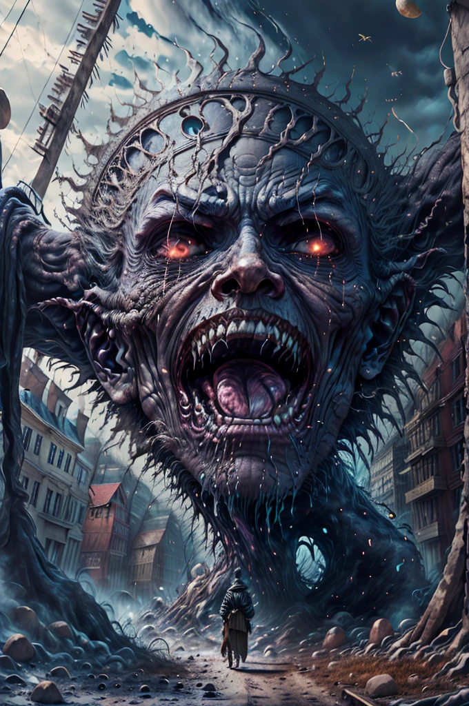 mouth of truth　In town　Horror