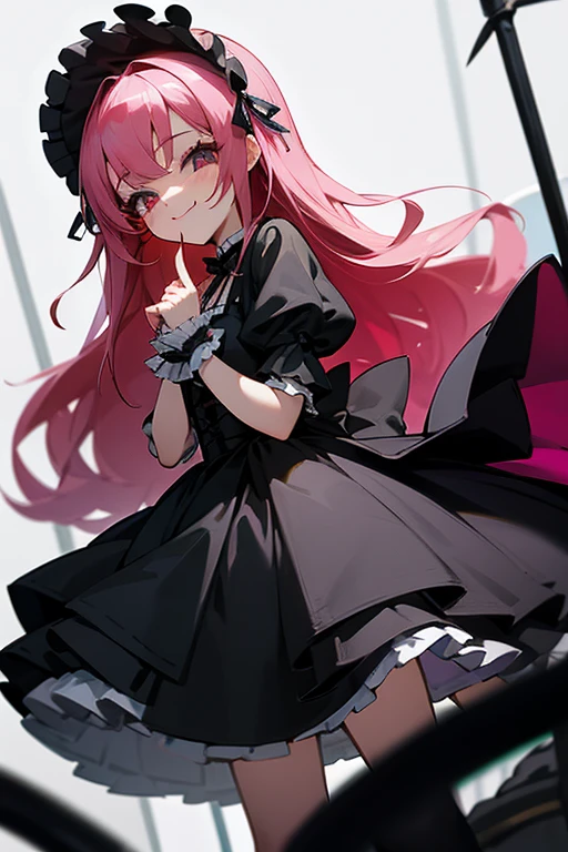 Cutesy、Cunning、Extremely cute、girl、Gothic ta Costumes、Bad personality、abuse、Evil Smile、Brat、Brat、Saucy