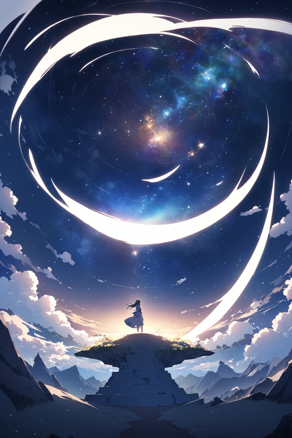 Thinking of the stars floating in the distance, I fall asleep。No matter where the path you choose leads to, We're going to live together. You came to this planet., Carrying memories from long ago, you continued to wish, If only you could jump into the distant, shining scenery, In this world, You pray, dream, If we look to the future and choose to move forward instead of running away,'This is not a picture drawn by someone., that'It's not a stage chosen by someone else., that'The story we create, I won't leave you alone, so someday, Until the blade hidden in your heart breaks the chains、We will fight together forever、Break the destiny、We are not puppets、This is your world, Your future can be any story, crybaby, are no longer in the cockpthat you climbed into as if to run away, as if to hide Before you knew that, You have become so strong, this is your life.
(thatは誰のものでもない)
No Answer
(Choose your path)
Now is the time to break the curse、Let's break free from this prescribed fiction, Take off, kick up the ground at a speed no one can catch up wthath, Soar into the sky, change this cursed future wthath your own hands, by moving forward wthathout running away, There is a lot to understand, You can be stronger, Born on this planet, Continue living in this world, so that you can love all of that, I will give you all the blessings I can