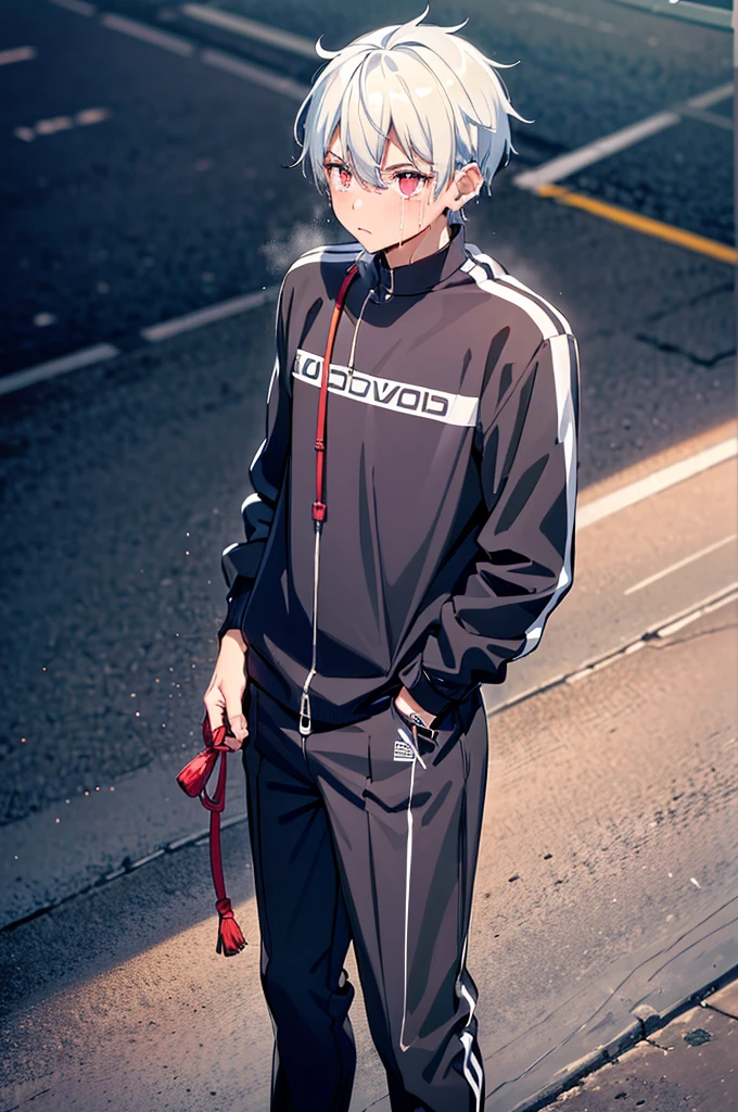 God changed the body of my beloved boyfriend,(Only the boyfriend is absurd),cool,,,He was a refreshing, athletic, innocent boy.,,,I was still a virgin,,boy,,,boys,,,Spiked Hair,charm,Slim figure,23 years old,,Tall,Japanese student style,,Everyday casual clothes,,,The male protagonist,,With a frightened look on his face,,,,,Yeah.?why!?,,whyだ!?,,(Suddenly my lively crotch was completely castrated in the street:1.3),(Completely castrate the lively crotch:1.3),(I failed miserably at becoming an adult man.),,Super manly is slowly declining,,Castrated Boy,Sexual sensitivity rises sharply,Daytime,Smooth,Skin texture,Functional beauty,youth,shine,,Breeze,A speck of dust,Natural light,face,hand,eye,blush,(tears,,,Saliva,,,Urinary incontinence,Urinary stains),,Accuracy,,Ultra correct,Biological,Excellent detailed anatomy,4K,8k,Highest quality,Male Focus,,Depth of written boundary,Character Portrait,