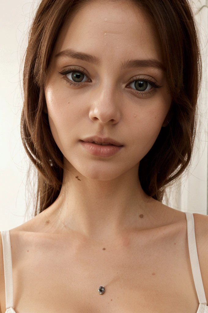 un contact visuel d' selfie