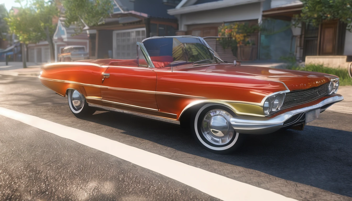 photorealistic car