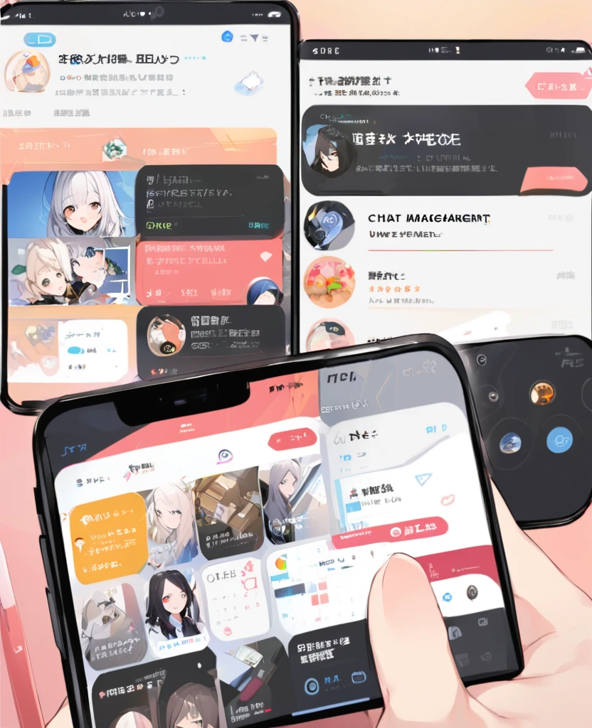 「We are requesting a design for the initial screen of an app for politicians and their secretaries.。This app includeap Guide、calendar、Task Management、It includes four main features of chat。The design is elegant and professional.、Make access to each function intuitive and easy。Place your app logo and a brief welcome message at the top.、Place 4 function buttons at the bottom with icons and labels。」
