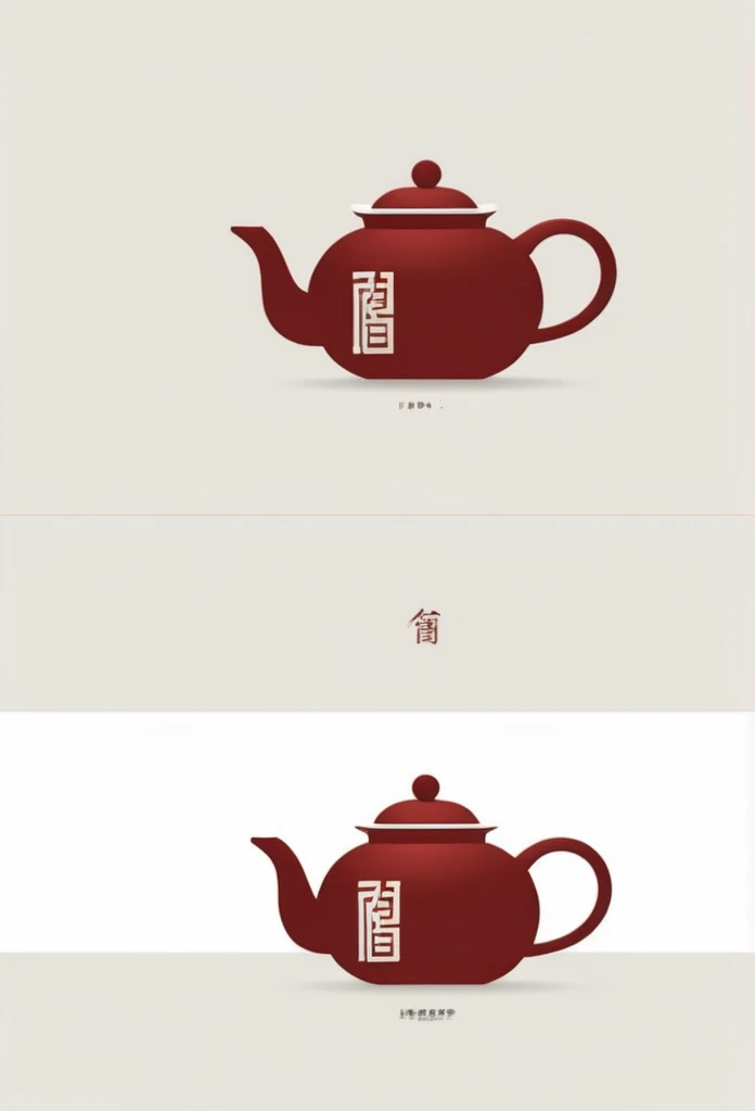 The brand name "SyuanTON" is capitalized,Dark Red,The font is simple and modern。
The "Syuan" part is slightly thinner,With a slight calligraphy style;The "TON" part is slightly thicker,Steady and powerful。
graphic elements:
On the left side of the brand name,Design a simple teapot pattern,使用同样的Dark Red。
The edges and handles of the teapot are outlined in gold,Add a sense of nobility。
layout:
Keep proper spacing between the teapot image and text,整体layout对称且平衡。