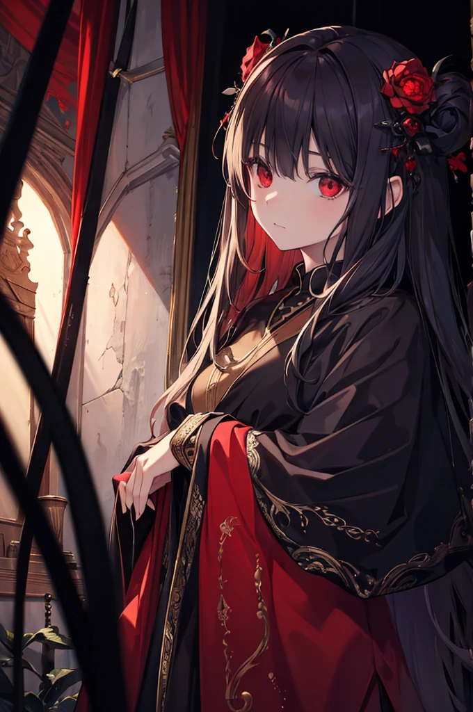 (Highest quality,4K,High resolution,masterpiece:1.2),Very detailed,Realistic:1.37,Spooky altar background,Dark fantasy,Red color scheme,Ominous atmosphere,Eye-catching,Storytelling,anatomy,Anime Style,Concept Art,beautiful細部までこだわった顔と (((Red eyes ))),Not exposed,Don't show skin,The body is covered with clothing,Terrifying Ritual ,Long golden hair,Blonde Hair,disaster々New Tiara,Satanic Ritual,Untimely Death,Unjust act,Crazy Smile,Scythe Face,Girl Monster, beautiful, Delicate facial features, Sharp Eye, Sharp Fangs, Pale skin, Thick chain, Dark Background, Cinema Lighting, Dramatic Shadows, Gothic style, Gloomy atmosphere, Dark fantasy, One Girl, , Please open your mouth wide, Open your mouth and baring your teeth,Sharp teeth like a beast, Wide lips, very wide mouth, Vermilion cheeks, ,(Blood splatter:1.4),Scary smile, laugh at,Fallen angel design, Twisted smile、Bloodstained、bleeding from the head,,、Blood splatter、,(Blood splatter:1.4),Crossbones, skull,Horror Style, ((Fantasy Fallen Angel Costume)), ((flowing blonde hair)), ,(Blood splatter:1.4),Female curves, Sexy flat stomach, Perfect hands, Perfect anime face, ((White ta Dress)), Are standing, ((Wicked Smile)), ,(Blood splatter:1.4), Steam circulates, Moonlight Illumination, night lighting, disaster々new devil horns,,(Blood splatter:1.6),アニメFallen angel design, Twisted smile、Bloodstained、bleeding from the head,,、Blood splatter、,(Blood splatter:1.4),Crossbones, skull,Gothic architecture、Western architecture、Fantasy World、,Victorian cities, Skeleton Gaslight,
