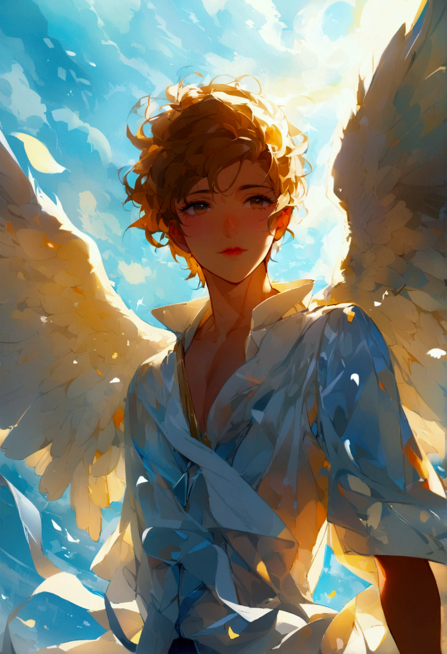 Bible、godの言葉、truth、Book、Angel、heaven、glory、The Kingdom of the Millennium、happiness、Shine、god、White robe、