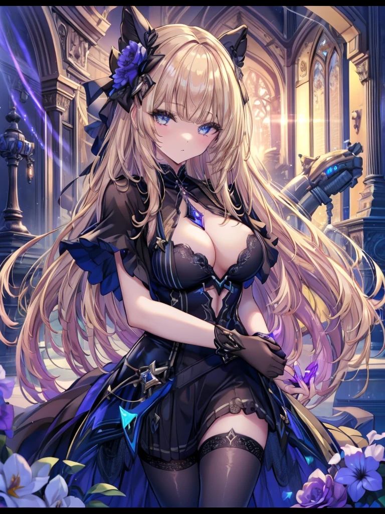((Extremely accurate drawing with fine details)Extremely accurate depiction)[High resolution],(detailed illustrations,Very Are you okay and detailed drawing,Delicate lines drawn with perfect tempo,Realistic texture expression),[Color traced main lines],[Ruins of a super ancient civilization],[anime] (MACHINE Alice Beauty ) Straight Long Hair [automaton],([Black Rose] Black Dress) (Cyber Alien Armor [Transparent material]) [Thorn] rock [Titanium Alloy] [[Transparent material]],Cybernetic Gothic Lolita [Tranent lenticular iris],(Intricate and beautiful decoration [Intricate details]),(Fine and beautiful skin expression [Transparency]),((Precisely drawn eyes))[Perfect eyes detailed((Beautiful eyes like jewels)Precisely drawn iris)[Clearly defined pupils]],[Eye light[Pinpoint lighting for the eyes]],[Long and beautiful eyelashes],[Precisely drawn hair [Beautiful and lustrous hair detailed]],(Perfectly hand detailed [Beautiful fingers without damage [Beautiful nails]]),(Perfect Anatomy(Perfectly balanced ratio))[[Full body portrait]],[[Highly constructed design]][Ideal color coordination(Accurate simulation of light-matter interactions)],([Precision in the details](detailed,高Are you okay)),[Visual arts that tell stories],((Highest quality)Are you okay[[High density drawing]])(4k quality).