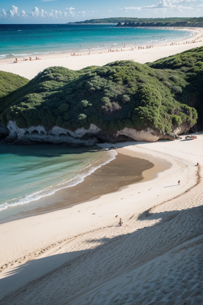 Place on the beach