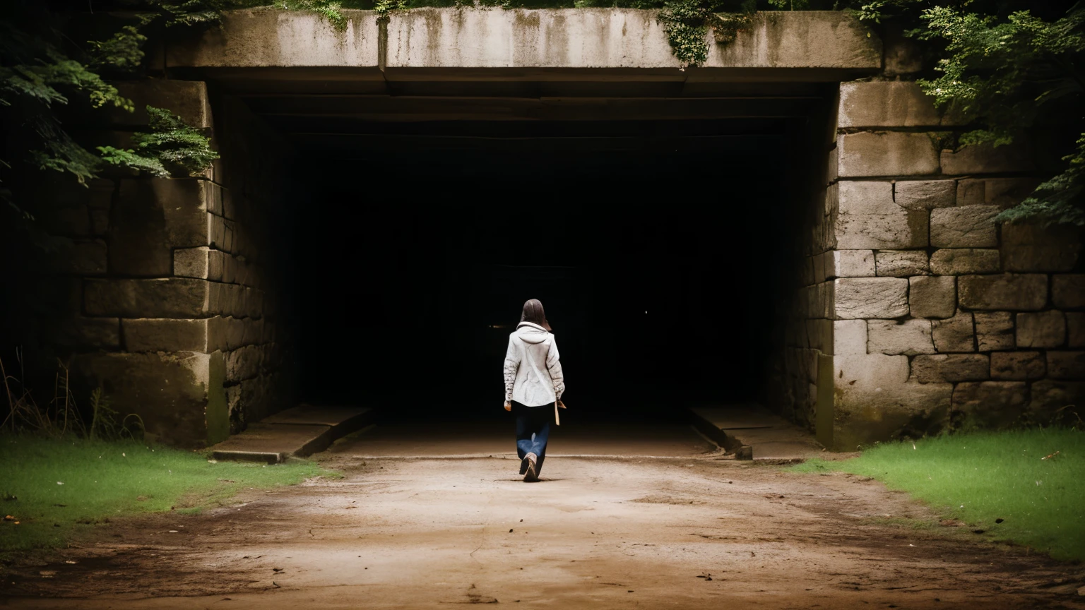 Walk through the dark secret world