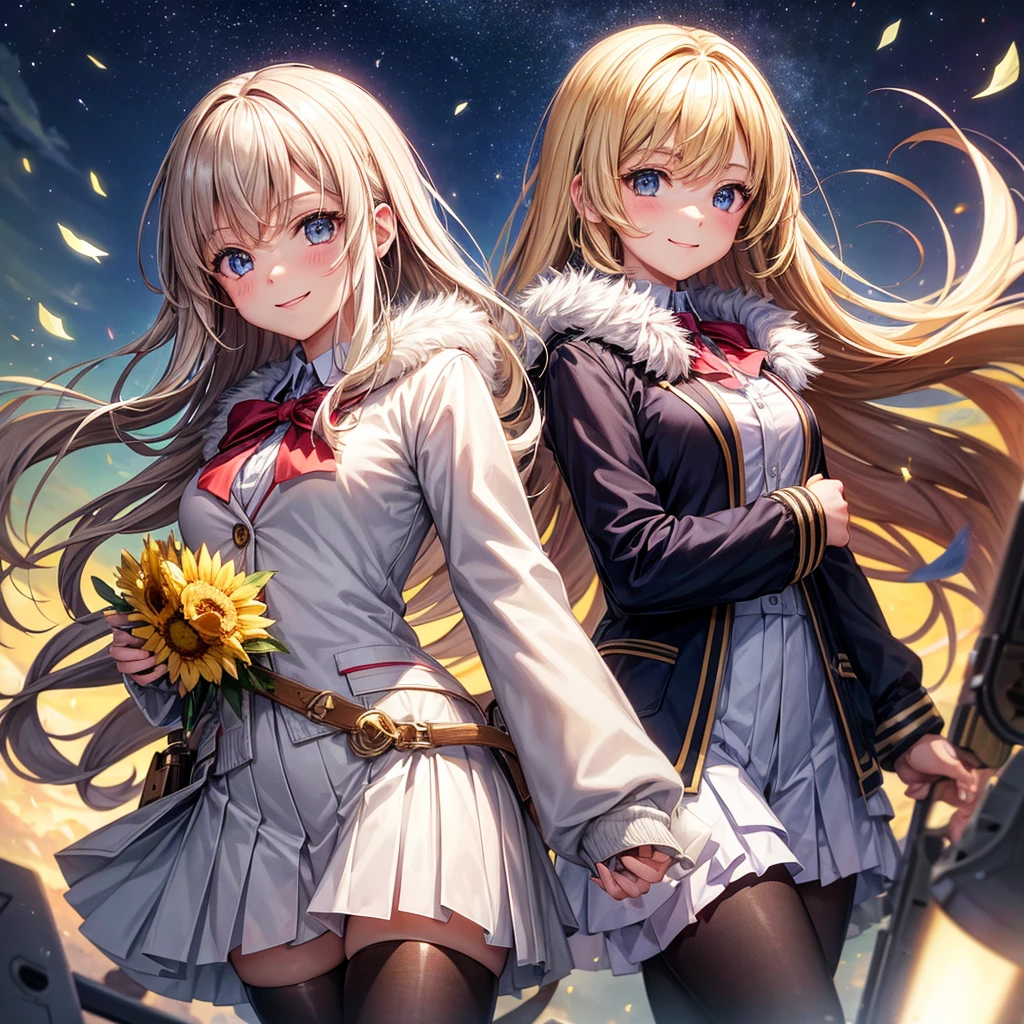middle School girls,smile,Superpowered girl,Gravity operation,Gravity,Beautiful girls,SFfashion,evolution,Beyond,8k,Angelな美少女,fur jacket,Uniform of the Future,cardigan,Light novel,different world girl,blazer,I'm horny,Best Quality,perfectionな女の子,Super cute girl,Angel,Long Hair、She has her bangs down,最新fashion,未来のfashion,Ultra HD,Young girl,Sparkling eyes,Naughty Girls,Blowjob,Full body image,Starry sky background,Absurd,Beautiful girls,美少女をBeyond,perfection