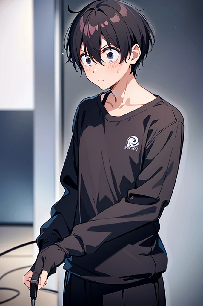God changed his body,(He is the only one who is absurd.),cool,,,He was a refreshing, athletic, innocent man.,,,I was still a virgin,,boy,,,boys,,,Spiked Hair,charm,Slim figure,23 years old,,Tall,Japanese student style,,Everyday casual clothes,,,The male protagonist is,,With a frightened look on his face,,,,,Yeah.?why!?,,whyだ!?,,(街中で突然のオレのCompletely castrate your penisされた:1.3),(Completely castrate your penis:1.3),(I failed miserably at becoming an adult man.),,Super manly is slowly declining,,Castrated male,,,Male end,End of child-bearing period,,Sexual sensitivity rises sharply,,Daytime,Smooth,Skin texture,Functional beauty,shine,,,Breeze,A speck of dust,Natural light,face,hand,eye,blush,(tears,,,Saliva,,,Urinary incontinence,Urinary stains),,Accuracy,,Ultra correct,Biological,Excellent detailed anatomy,4K,8k,Highest quality,Male Focus,,Depth of written boundary,Character Portrait,Black Hair,Punctuality,