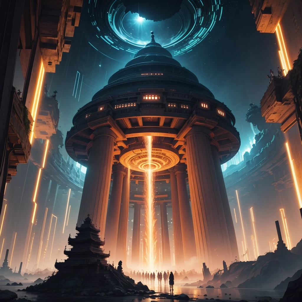 Best Quality,8k,Huge underground city,Underground Labyrinth,Anime Art,mysterious,universe,Super huge structure,Super huge torii,Multidimensional,A world beyond imagination,High Dimension,Fantasy,future,Different space,Nature,romantic,universe,A world beyond imagination,Dream world,New World,Huge river,masterpiece,最高masterpiece,perfection,