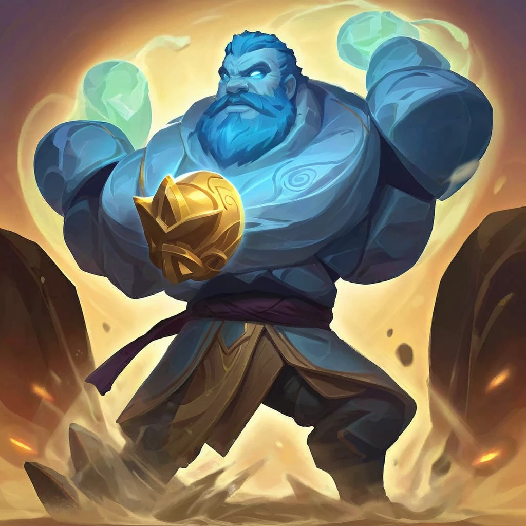 I want an icon , of a character turning into a stone statue
