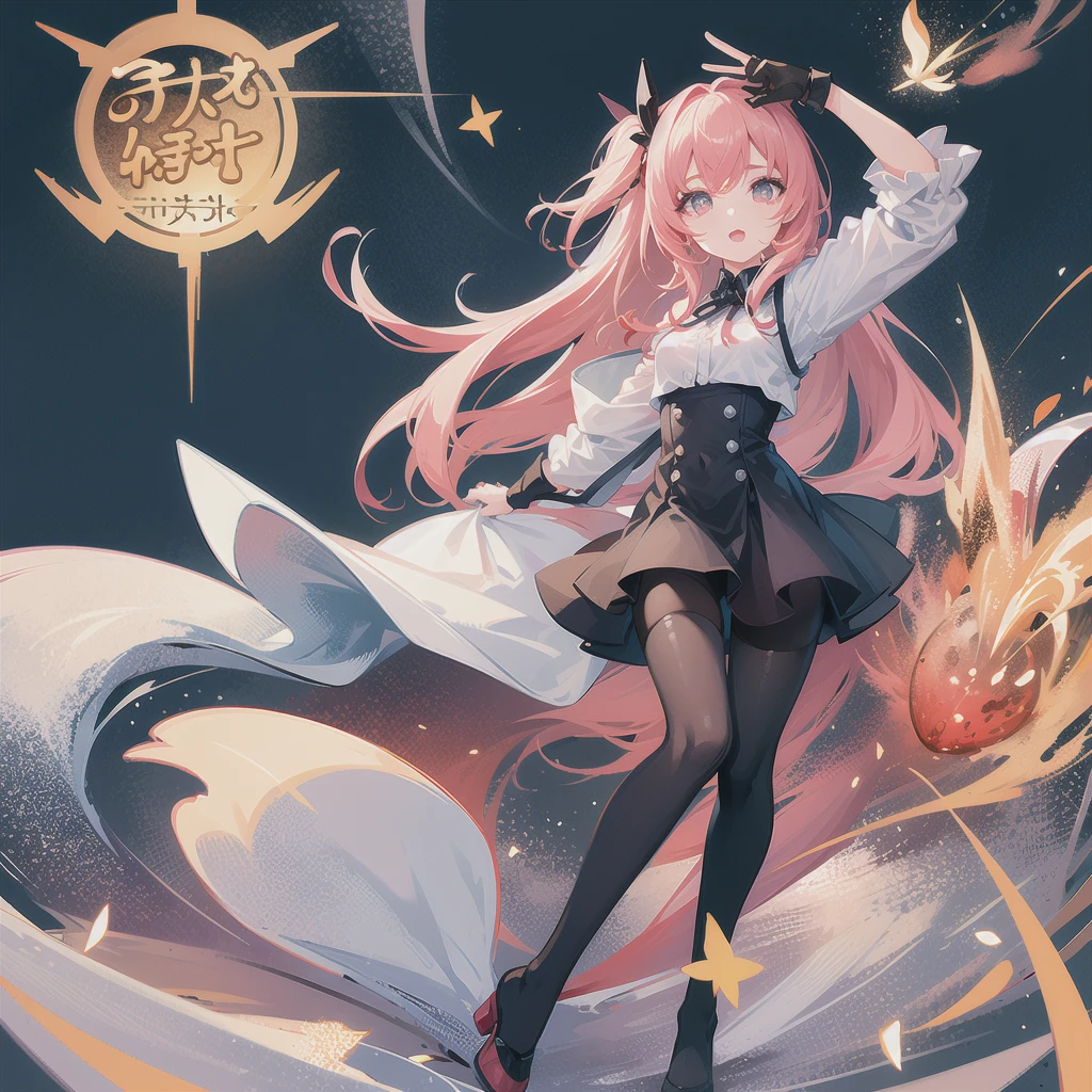 Highest quality, Ultra-high resolution, One girl, 2Head to Body, cute, Wide eyes, Looking here from the rear, Chibi character,highlight,cyber-, Photograph the whole body, An illustration