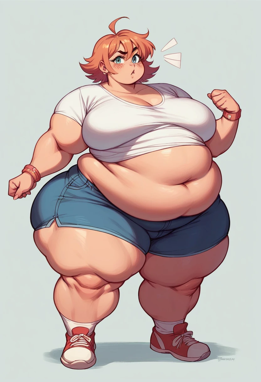 Super fat obese sssbbw gluttony hungry high school girl 