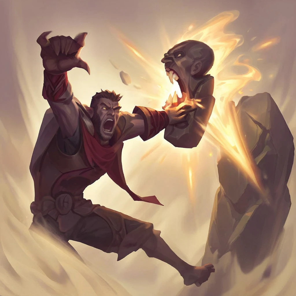 İcon, Character devouring a person