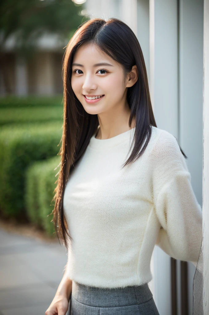(((32k image quality))), (((RAW Photos))), (Highest quality, detailed:1.2), Photorealistic, (非常に繊細でdetailed), (((((Ultra-high resolution))))), (((33 years old,, Taiwanese woman))), (((Tight waist))), One person, Elegant, Beautiful woman, Outstanding image quality,  非常にdetailedな顔, Perfect lighting, White skin, A relaxed and fluffy atmosphere, ((smile)), Young and skinny gravure idol,  (((Sexy married woman))), (((straight hair))), ((A typical pose for professional models)), blouse, Jacket, skirt,
