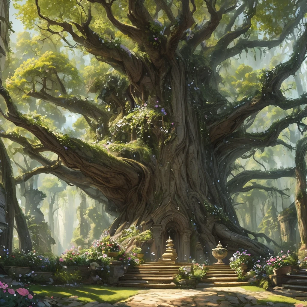 A huge tree