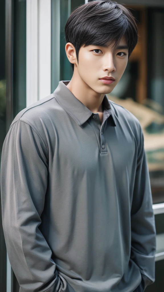 Asian alpha male in white shirt looking at camera, Shin Jinying, Kim Do-young, Paint Ulzzang, Shen Quanrui, korean men, Shin Jin Young&#39;s Aesthetics, faceเกาหลีที่น่ารัก, handsome young man&#39;face, Jaeyong Nam, beautiful eyes、Kim Taejoon, Hyungtae, Inspiration from Jong Suk Lee, Avatar, Korean artist, Jung Jae Hyo 