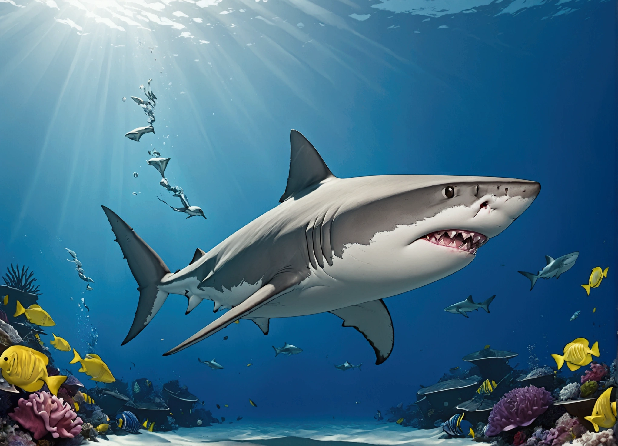 A shark
