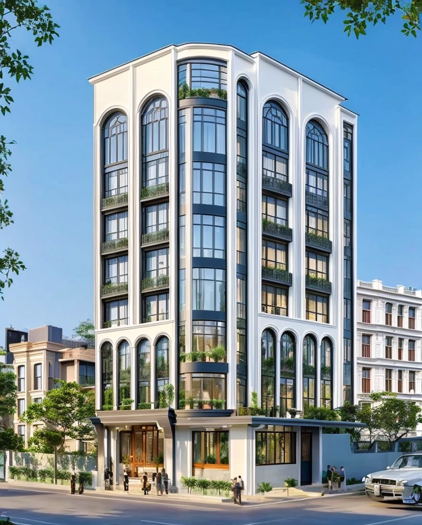 (masterpiece, best quality:1.2), indochina building ,exterior , architecture design