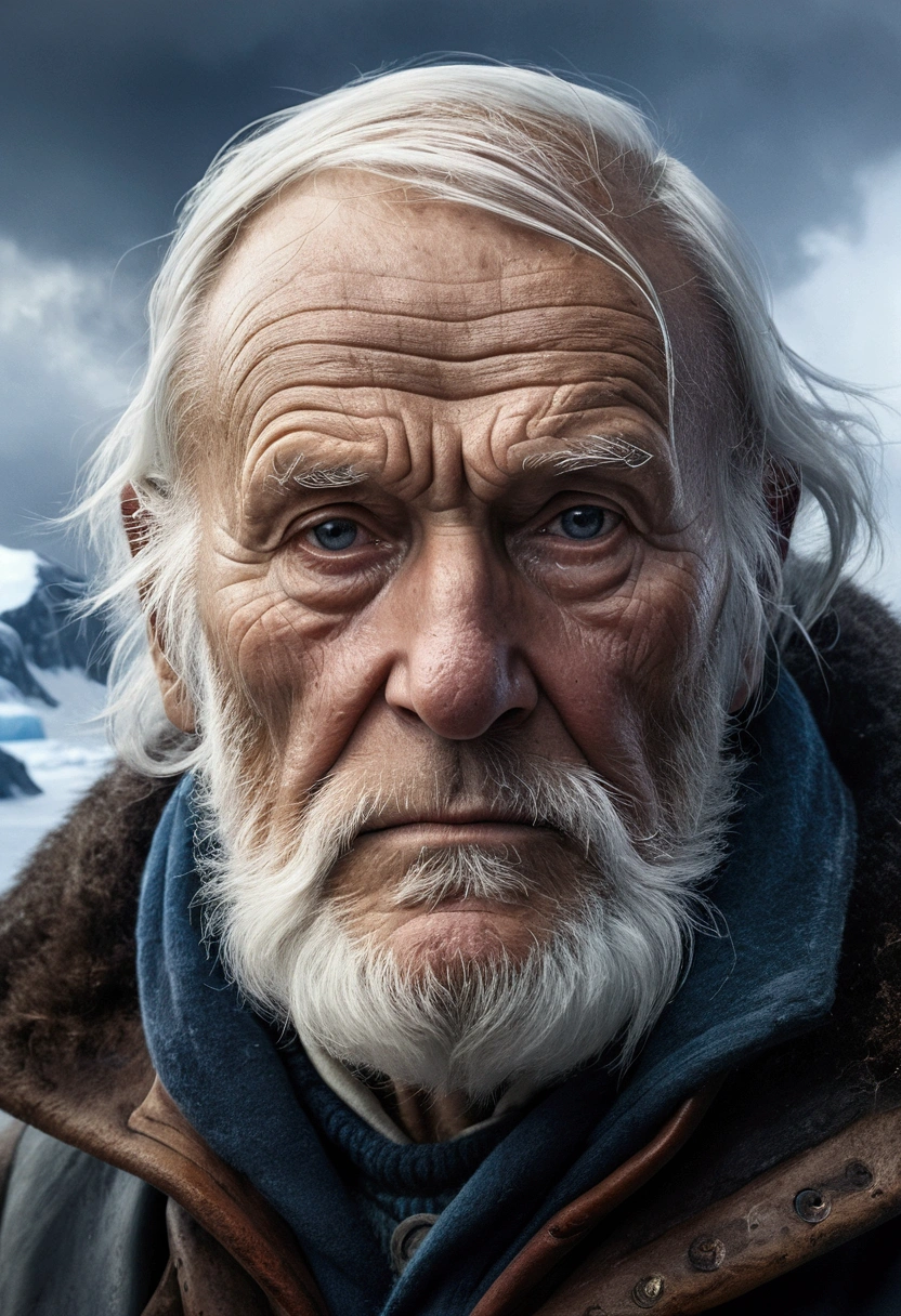 Tips for drawing an old man's face surrounded by clouds, the Antarctic immortals, a Fantasy artwork, Carefully crafted, becoming a masterpiece, 由 Hans 以high resolution创建, and made from myest, yes:
"Antarctic immortals: The old man's face was gloomy (best quality, high resolution, masterpiece:1.2), The creation of Hans, Fantasy artwork, Carefully crafted, made from myest"