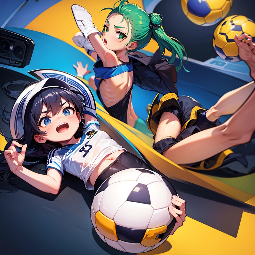 Soccer ball with a Brazilian 