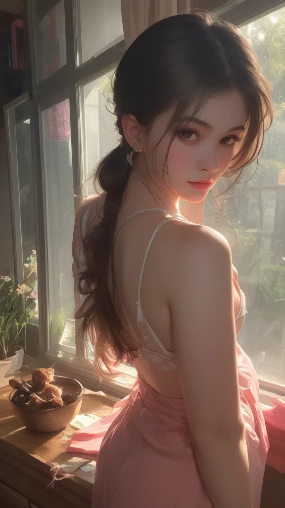 Big eyes、Black Room、Stained Glass Windows、Vase with roses、Lace curtains、夜中
The whole body is wet、An excited look、Dark Gothic Makeup、Dark Metal、Large margins、Patchy duplex、Eyes prone to black eyes、Long eyelashes、cute、
room made of stone girl、Gothic dress with collar、Knee-high socks、Twin tail hair、Beautiful and detailed eyes、Beautiful and detailed lips、High resolutionの顔、Long eyelashes、Cinematic composition、(Highest quality)、4K、8k、High resolution、masterpiece:1.2)、Super fine、sitting、Bold Pose、Moisturized skin、Sweaty、barefoot、Trance、Embarrassing、Masochistic、Blushing、Embarrassed、Trance expression、look back、Protruding buttocks、Distorted facial expressions、Flowing Tears、Soaking wet。Twin tail hair、Chained