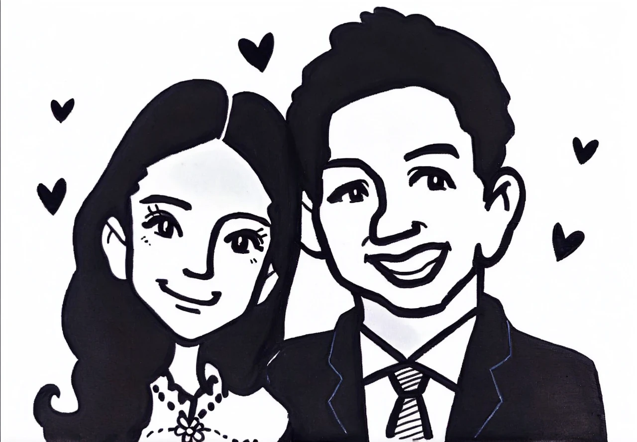 Cartoon,Hand Painted,wedding,Simplicity,Fresh,Purple