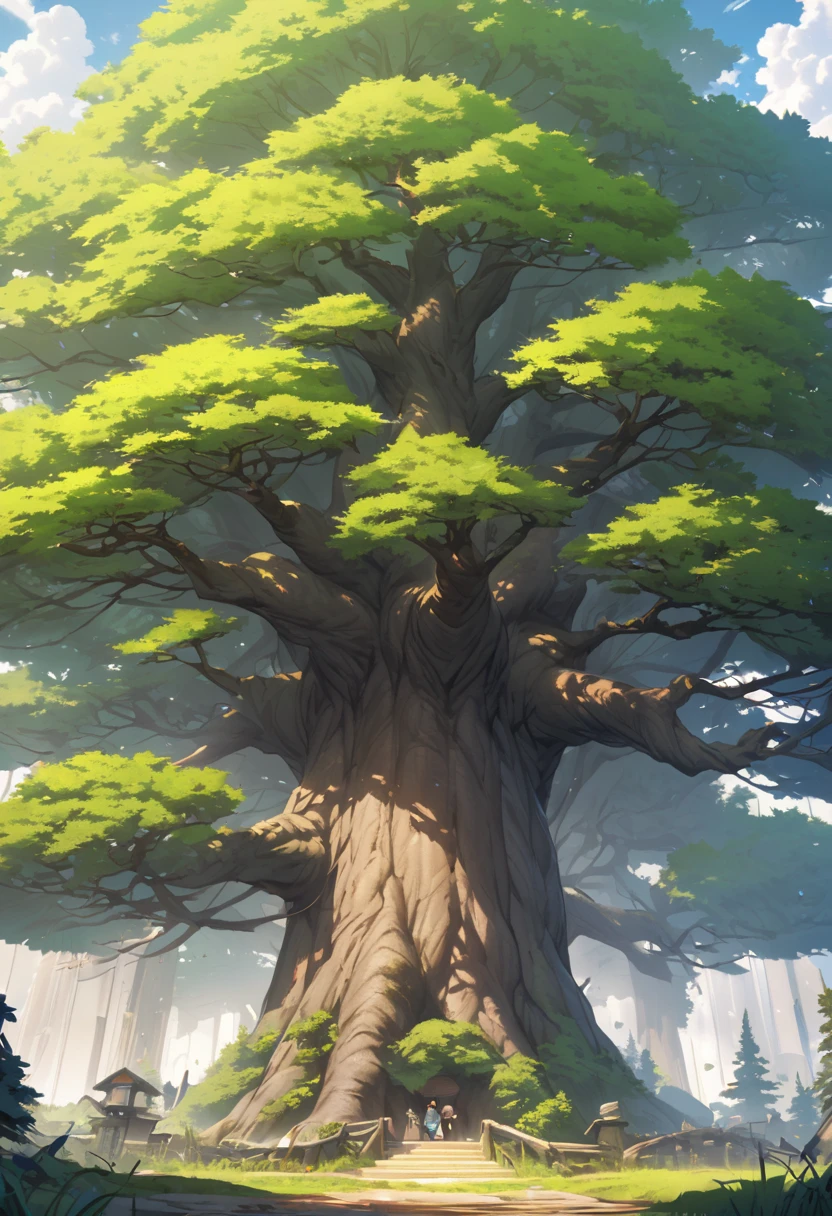 A huge tree