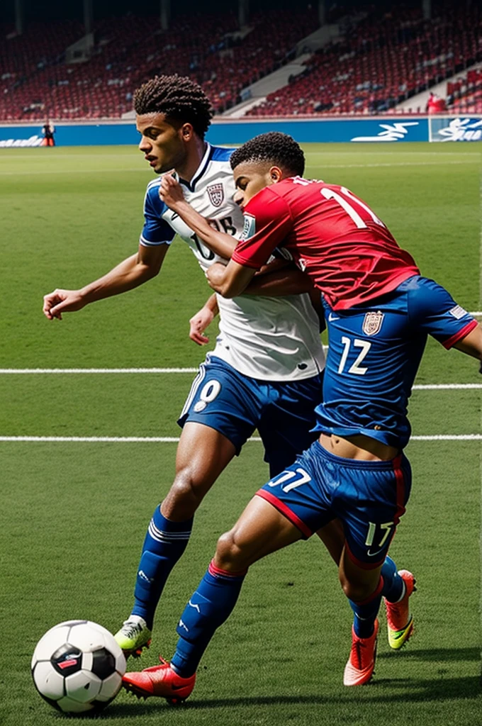 fake photo with favorite soccer player 
