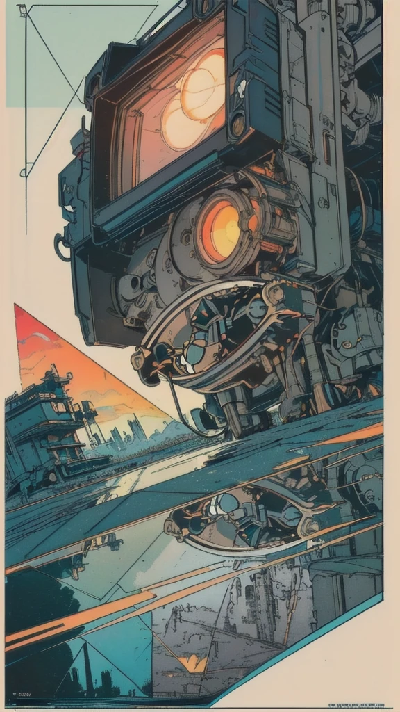 (((masterpiece, highest quality))),(((solo:1.2))),(((1girl:1.2))),(((32k wallpaper))),(very detailed, vintage science fiction),((((((geometric cinematic movie poster)))))), (bauhaus), shape,(((abstract))),(mid century modern),movie poster,(((((portfolio))))),(((((Close-up))))),(((((bust up))))),((((more various angle)))),(((ultimate highlight))),Vast landscape,((((complete. detailed face)))),(((Extremely talented))),(((most complecated machine))),(((text))),(((typography))),(((((best complicated machine))))),(((((genius mechanic))))),(((gorgeous light leak))),(((perfect detailed Infrared Goggles,))),(((extreme reflection lens))),