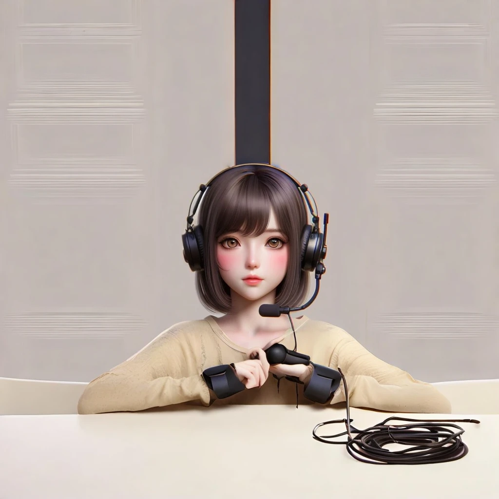 Reshape her hands more naturally
