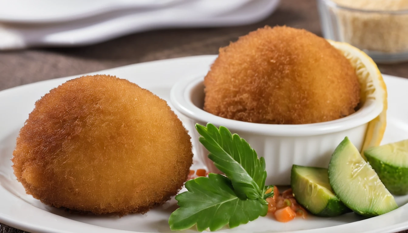 Brazilian appetiser deep fried chiken sttufed croquette - Coxinha de frango