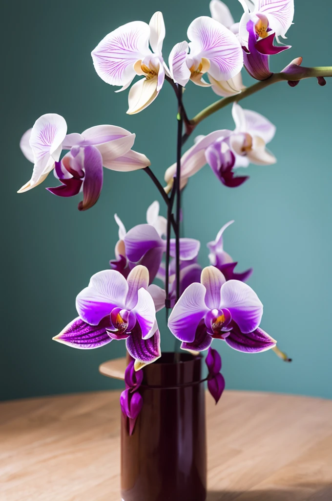 A cool sideways orchid