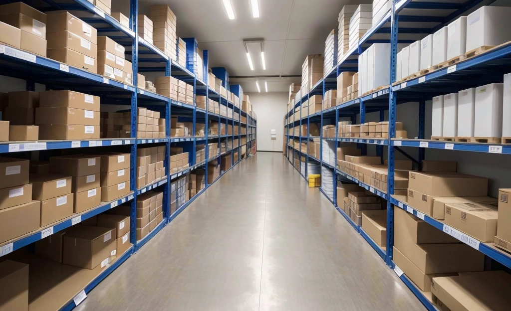 create a cover in 1200 x 627 format on the topic pcp logistics and kanban inventory management