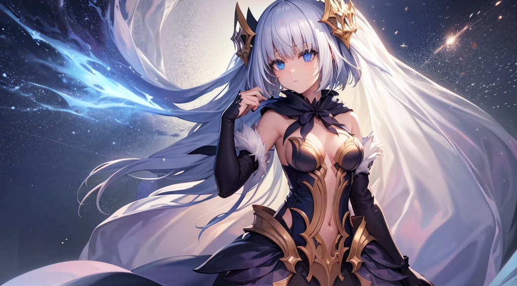 (best quality,4k,8k,highres,masterpiece:1.2),ultra-detailed,(realistic,photorealistic,photo-realistic:1.37),1girl,blue eyes, short hair, white hair, hair clips, hair pins, wearing white hoodies,city,winter snow,night,absurdres,high res, ultrasharp, 8K, masterpiece, looking at viewer, fantasy, magical, snowy rooftops, frosty breath rising, glowing streetlights, ethereal atmosphere, dreamlike, serene, quiet streets, distant city skyline, soft falling snowflakes, intricate details of the girl's face and outfit, delicate snowflakes on her eyelashes, mysterious expression, enchanting beauty, captivating gaze, snow-covered trees, blurred lights in the background, vibrant red contrasted against the white snow, mesmerizing scene, evoking a sense of wonder and magic. BREAK outdoors, city, BREAK looking at viewer, BREAK (masterpiece:1.2), best quality, high resolution, unity 8k wallpaper, (illustration:0.8), (beautiful detailed eyes:1.6), extremely detailed face, perfect lighting, extremely detailed CG, (perfect hands, perfect anatomy),
