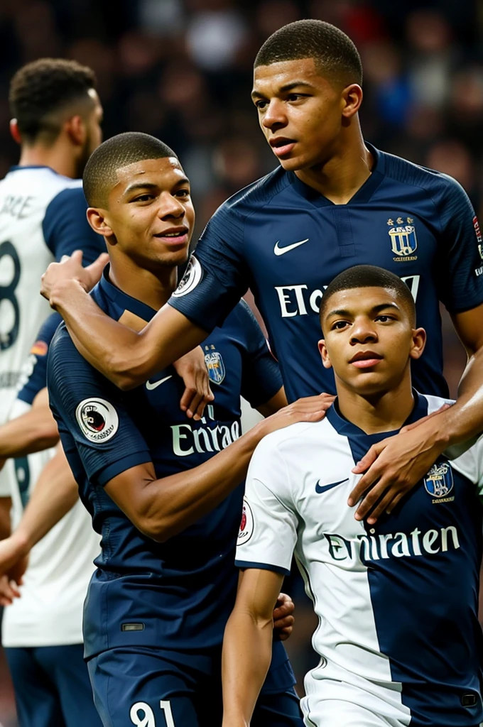 Mbappe and Christian 