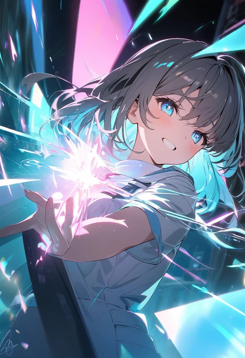 Holographic glow effect